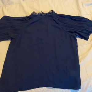 Navy Express Blouse